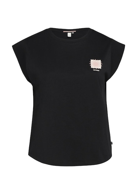Baumwollshirt mit kleinem Print