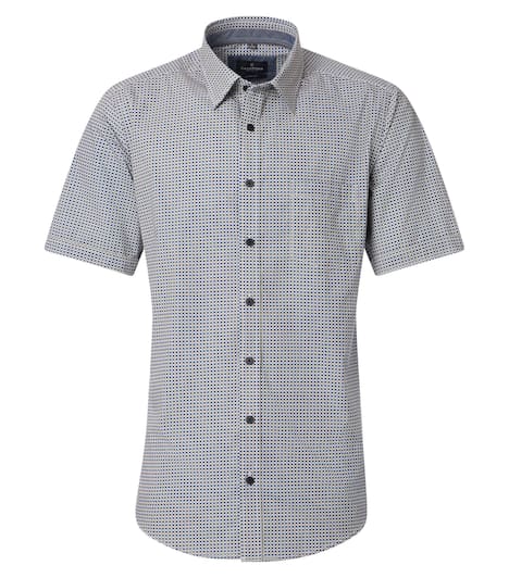Freizeithemd Kurzarm Print Casual Fit