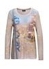 Langarm-Shirt mit Allover-Musterung