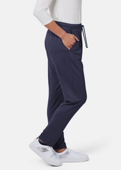 GOLDNER Broek Comfortabele slinky broek met elastische tailleband