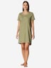 Schiesser Damen Nachthemd Casual Essentials linde