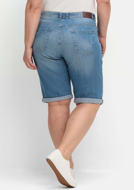 Jeansbermudas Uni