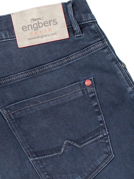 Herren Jeans 5-Pocket Superstretch , Saphirblau