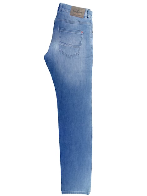 engbers Herren Jeans 5-Pocket Superstretch , Brilliantblau
