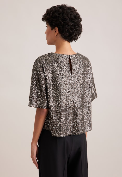 Damen Tunika - Pailletten