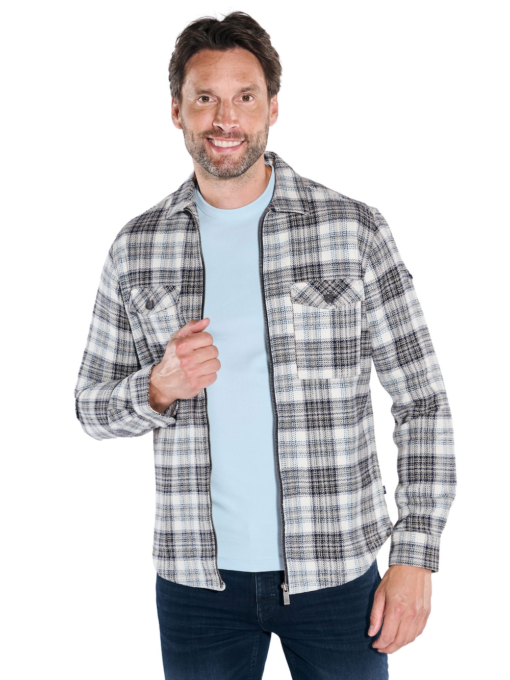 Overshirt kariert