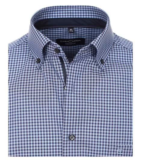 Businesshemd kariert Comfort Fit