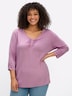 3/4-Arm-Shirt 3/4-Arm-Shirt mit dekorativen Raffungen 3/4-Arm keine Angabe