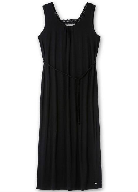 Maxikleid Ärmellos Uni Ohne Kragen