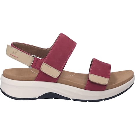 Damen Sandale Estelle 04, pink-kombi