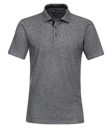 Polo-Shirt uni Basic Circular Knit
