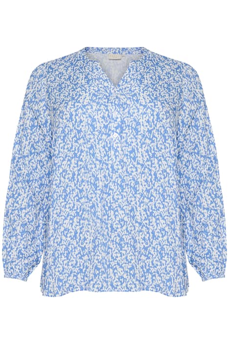 Langarm-Bluse Regular fit