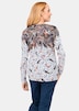 Trui met ornamentele print