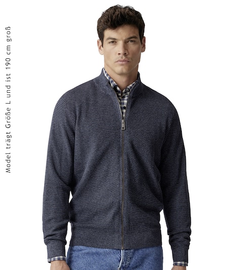 Strickjacke uni