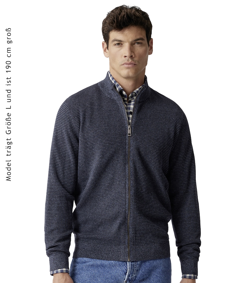 Strickjacke uni