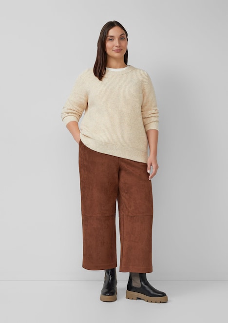 Strickpullover aus Wollmix