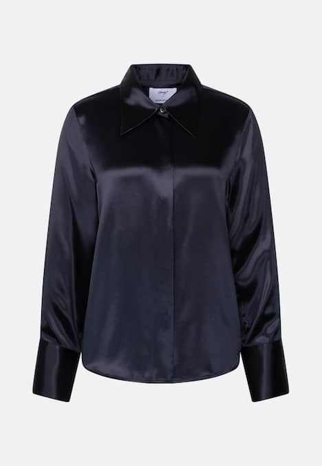 Damen Klassische Bluse - Uni