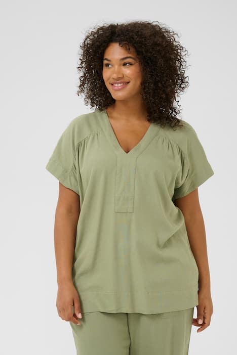 Kurzarm-Bluse Loose fit