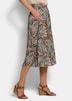 Viscose rok met patchprint