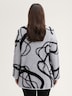 Loose Fit Strickpullover mit Muster