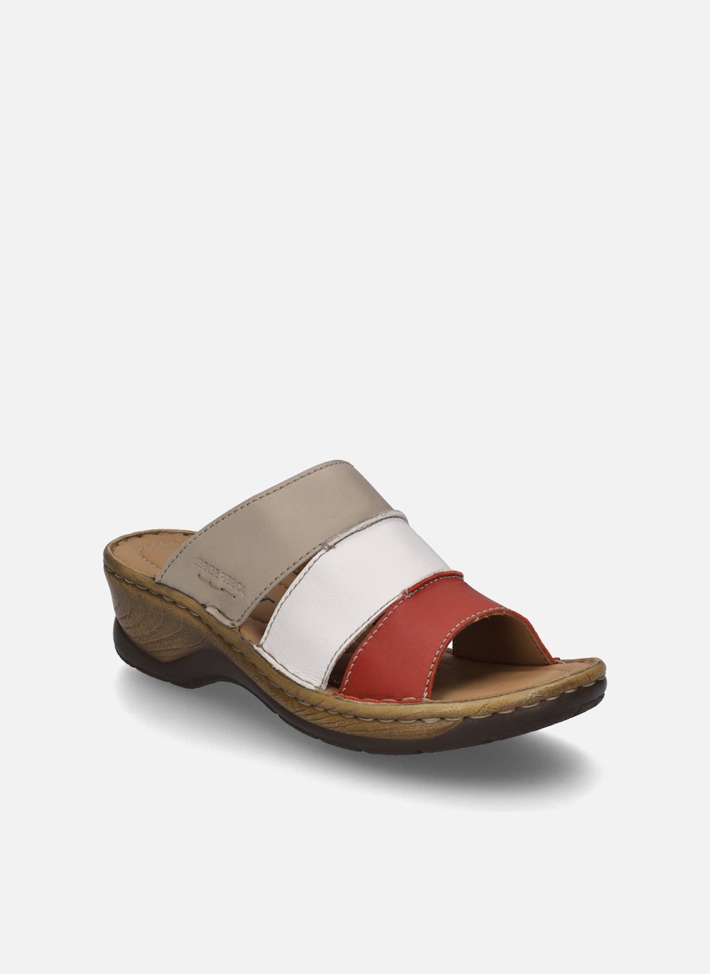Damen Clog Catalonia 86, rot-multi