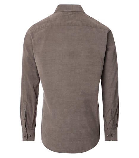 Hemdjacke uni Casual Fit