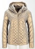 GOLDNER Gewatteerd jasje Gewatteerd jack in metallic look