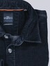 Herren Sportives Overshirt aus softer Velvet-Ware , Indigoblau