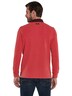 Herren Langarm-Shirt mit Polo-Kragen , Rot