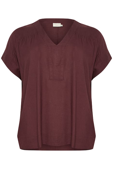 Kurzarm-Bluse Loose fit