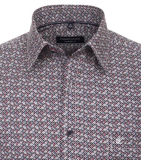 Freizeithemd Print Comfort Fit