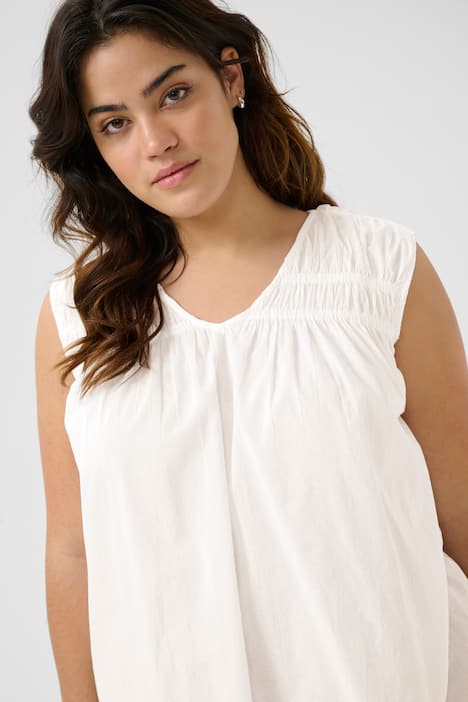 Ärmellose Bluse A-shape