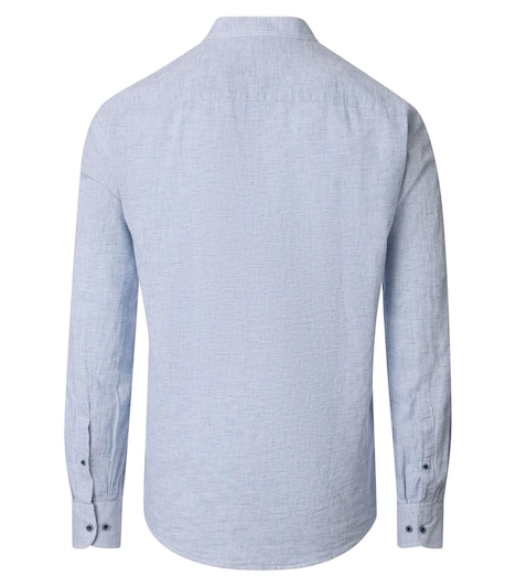 Leinenhemd gestreift Casual Fit