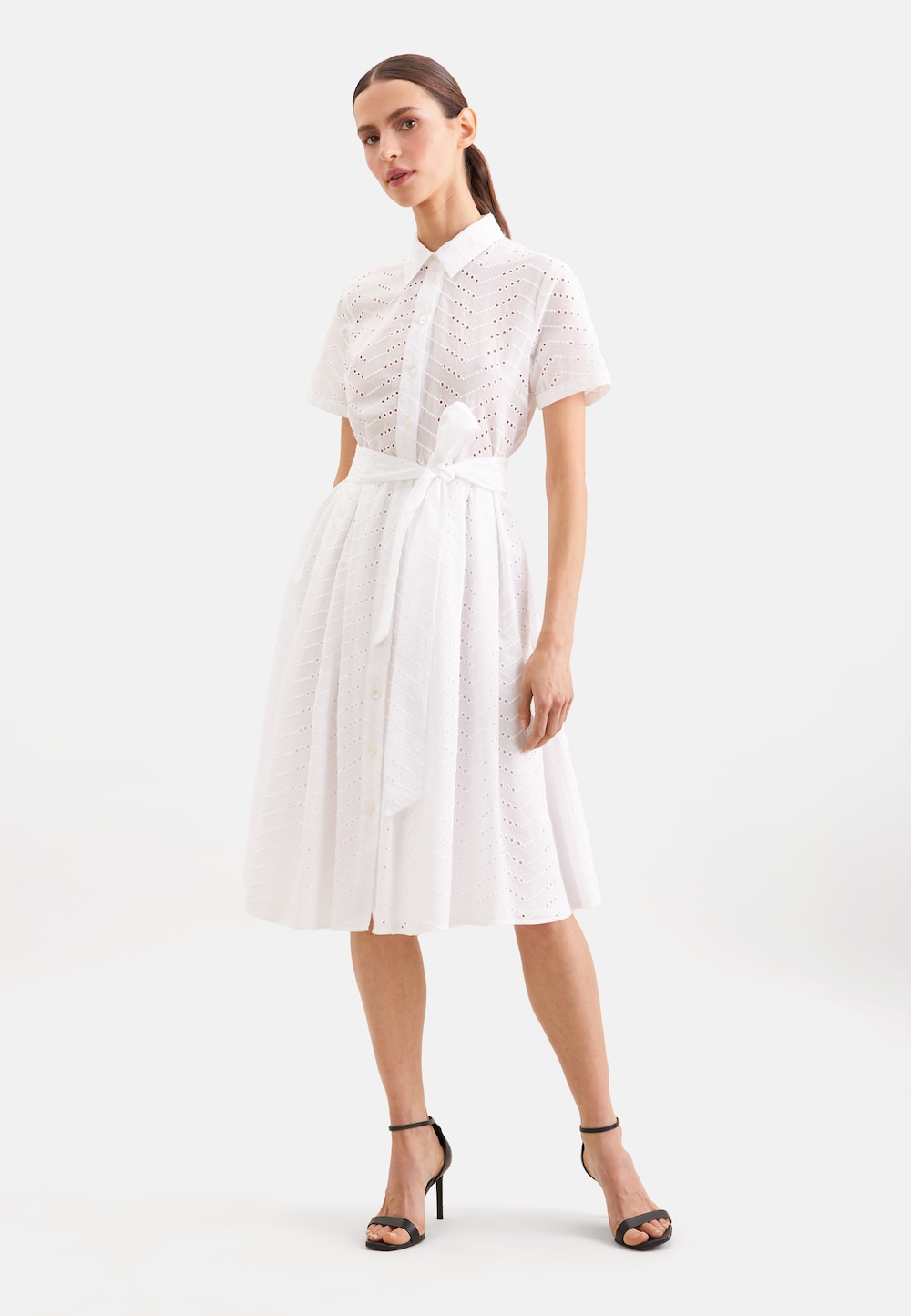Damen Kleid - Stickerei