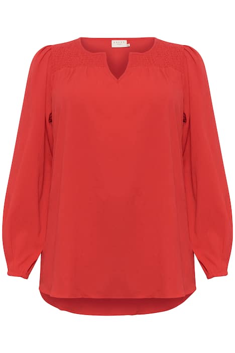 Langarm-Bluse Regular fit