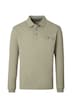 Polo-Shirt Langarm uni