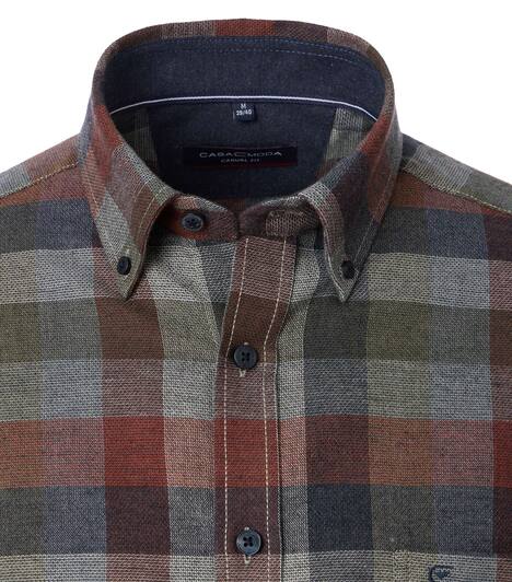 Freizeithemd kariert Casual Fit