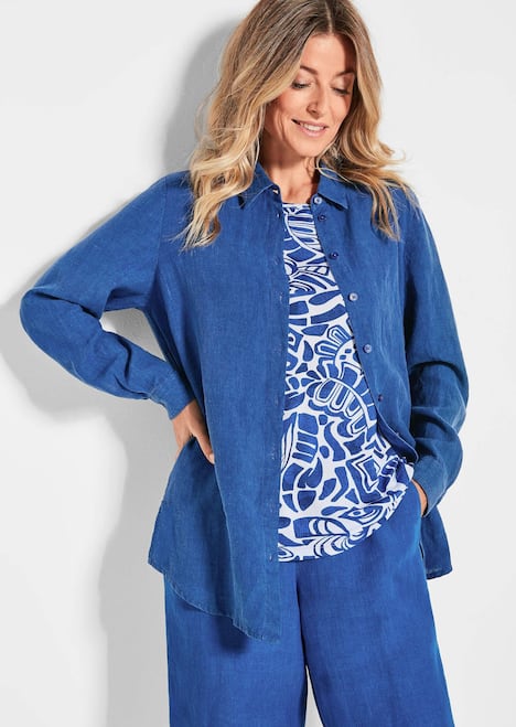 GOLDNER Linnen blouse Linnen blouse