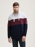 Sweatshirt mit Colour Blocking
