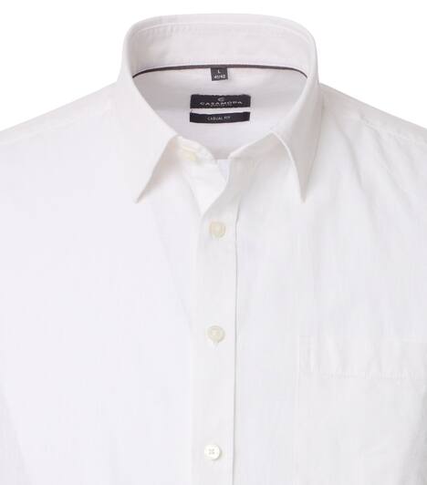 Leinenhemd uni Casual Fit