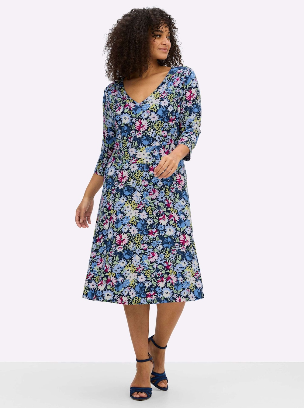 Jersey-Kleid Kurzarm