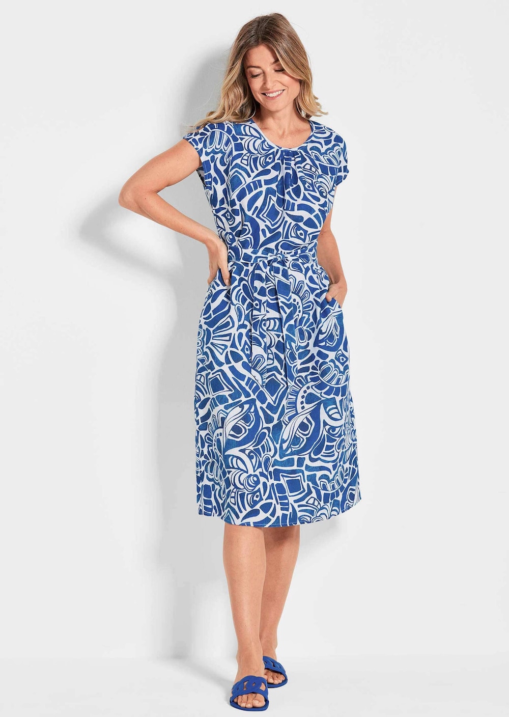Druckkleid