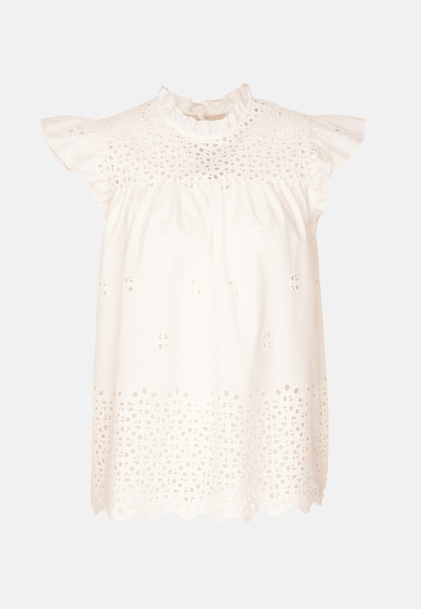 Damen Shirtbluse - Stickerei