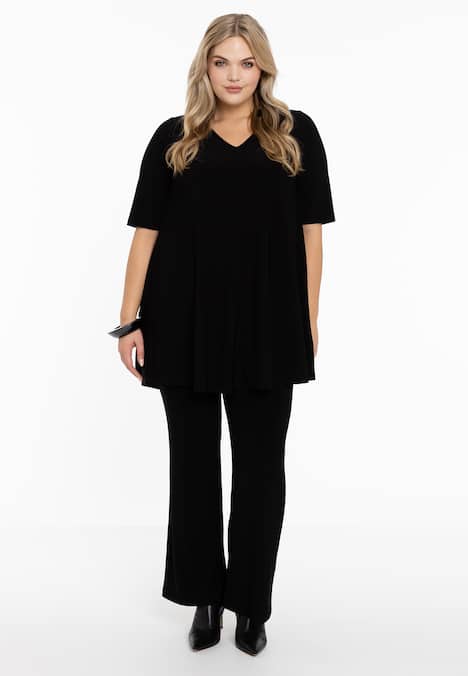 Tunika mit V-Ausschnitt