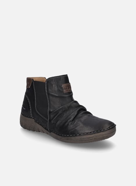 Damen Stiefelette Felicia 03, schwarz-kombi