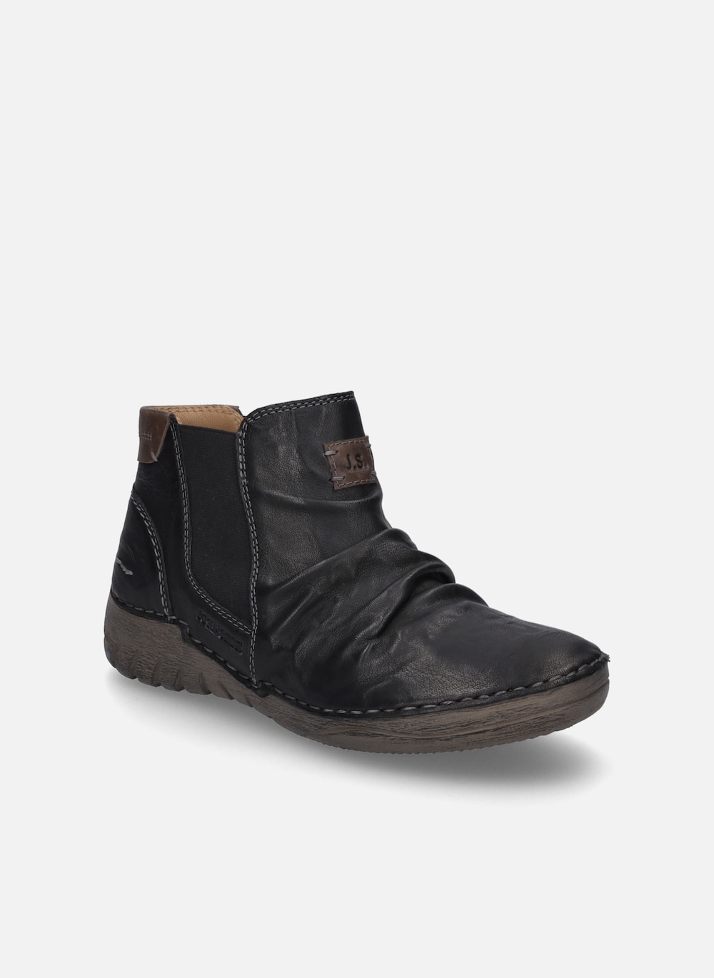 Damen Stiefelette Felicia 03, schwarz-kombi