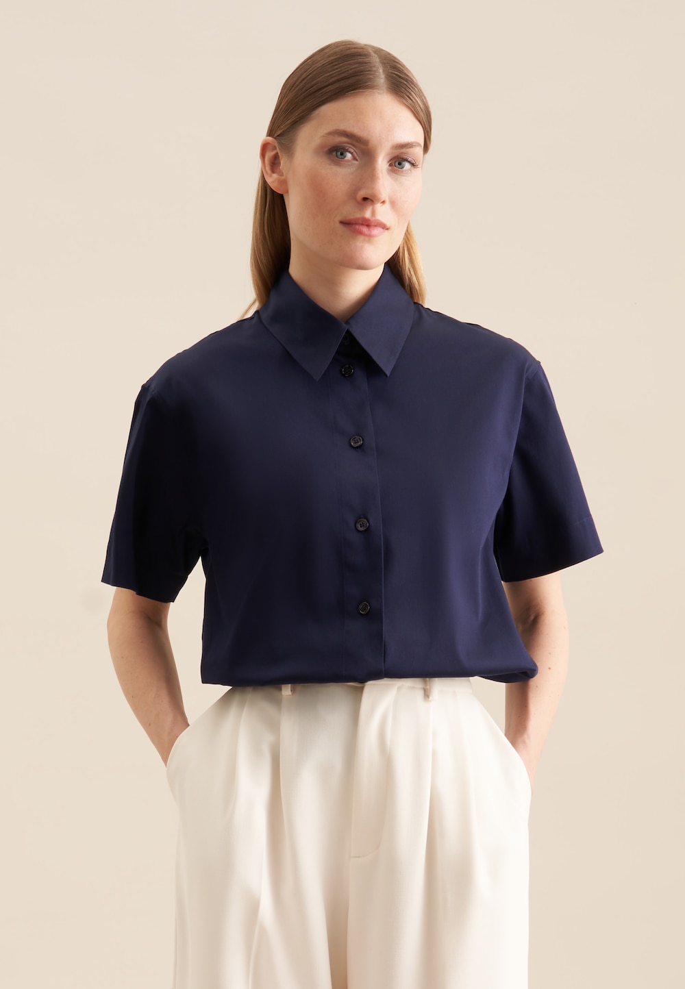 Damen Hemdbluse - Uni