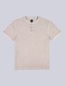 engbers Herren Henley-Shirt uni , Braunbeige