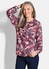 GOLDNER Blouse met print Blouse van viscose, met ruches