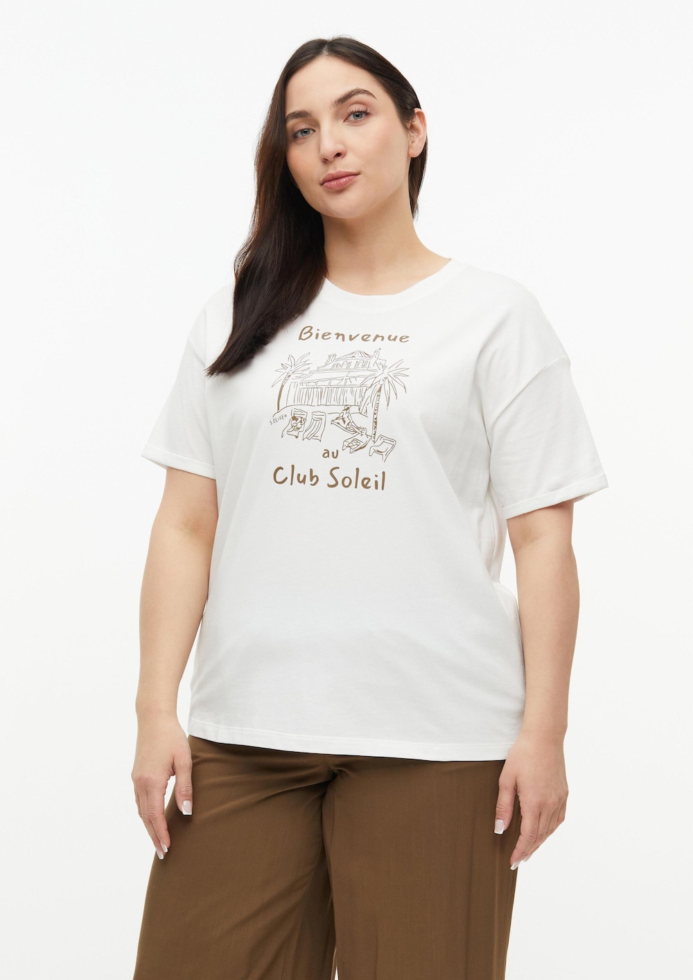 T-Shirt mit Frontprint